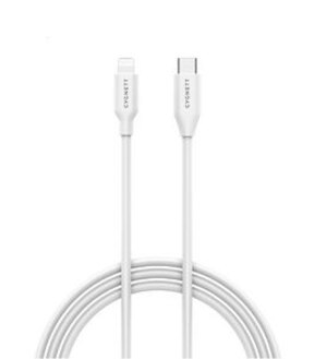 Cygnett Essentials Lightening to USB-C 1M Cable - White