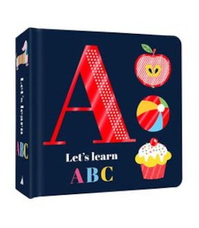 Chunky Foil Board Book - Let's Learn ABC