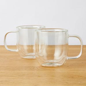 Set of 2 Double Walled Mugs – Target Australia