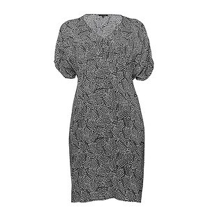 Belle Curve Feather Print Dress | Target Australia