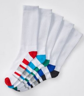 Maxx 5 Pack Crew Sport Socks