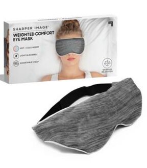 Sharper Image Weighted Comfort Eye Mask