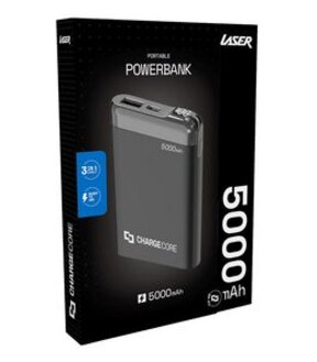 Laser 5000mAH Power Bank