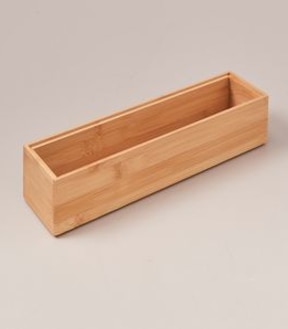 Bamboo Stackable Drawer Insert - 7.5cm x 30.5cm x 6.3cm