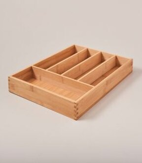 Bamboo Cutlery Tray