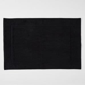 Grandeur Bath Mat - Jet Black | Target Australia