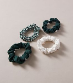 4 Pack Mini Scrunchies