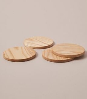 4 Pack Flinders Timber Coasters