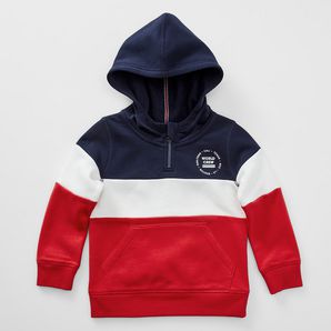 Half Zip Fleece Hoodie | Target Australia