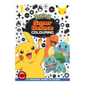Pokemon: Super Deluxe Adult Colouring | Target Australia