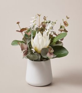 Carmen Faux Flowers in Vase