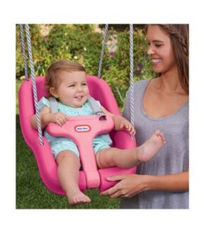 Little Tikes 2-in-1 Snug and Secure Swing -  Magenta
