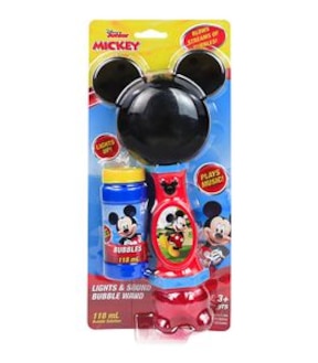 Disney Junior Mickey Mouse - Llights & Sounds Bubble Wand