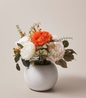 Lena Faux Flowers in Vase