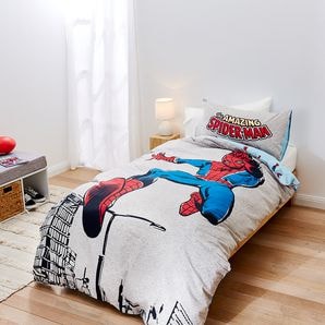 spiderman bed sheets single