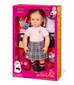 Our Generation Deluxe Hally Doll – with Book