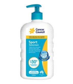 Cancer Council Sport Pump Sunscreen SPF50 - 500ml