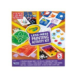Crayola Less Mess Painting Activity Kit product image