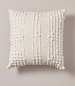 Beyler Knotted Stripe Cushion