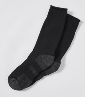 Graphite 2 Pack Bamboo Outdoor Socks - Black