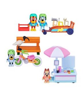 Bluey Figure & Vehicle Pack - Assorted*
