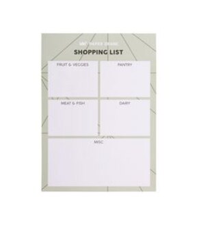 Paper Crane A5 Shopping List Pad