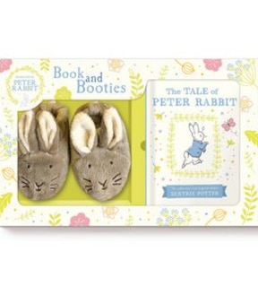 Tale of Peter Rabbit Book and First Booties Gift Set - Beatrix Potter
