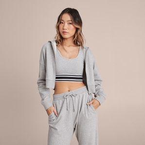 Lily Loves Cropped Zip Hoodie | Target Australia
