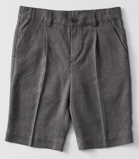 Structured Twill School Shorts