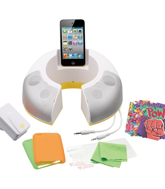 iCoustic 10-in 1 Accessory Kit for iPod Touch - White - IC092