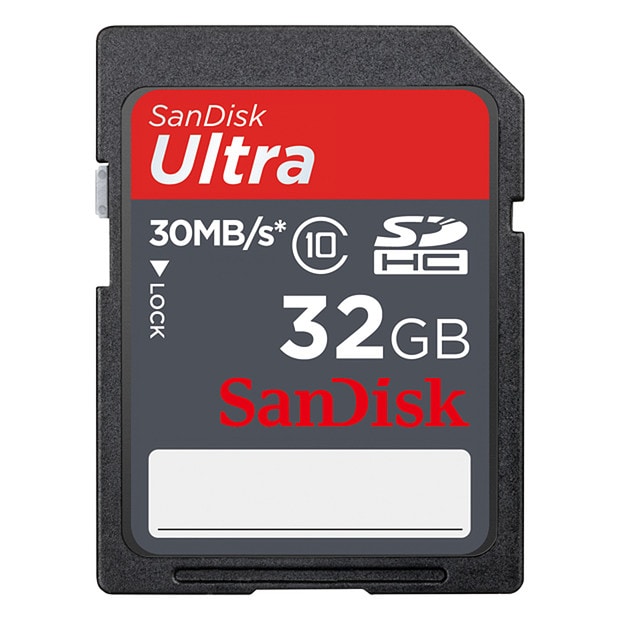 Sandisk Ultra 32GB SD Card - Class 10 Sandisk Ultra 32GB SD Card - Class 10