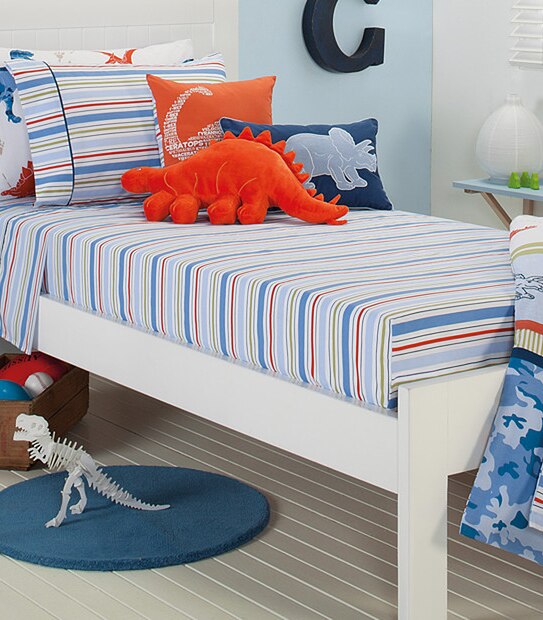 Camo Dino Fitted Sheet Set