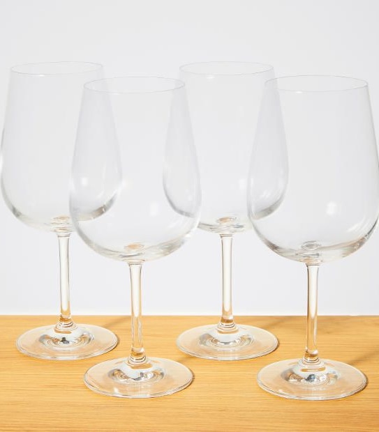 Milan Set of 4 Red Wine Glasses