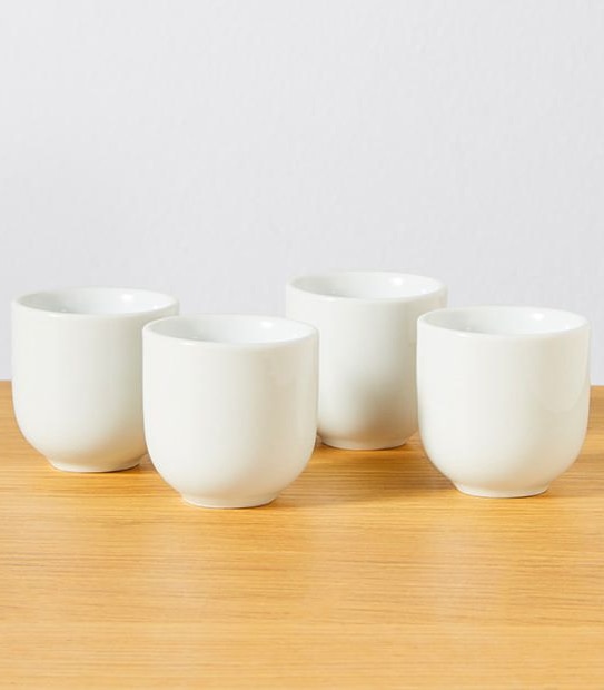 Life Porcelain 4 Piece Egg Cup Set