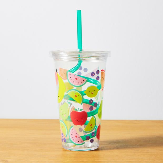 Fruit Curly Straw Target Australia