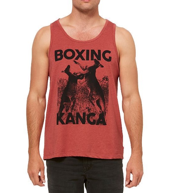Australia Day Boxing Kanga Tank Top