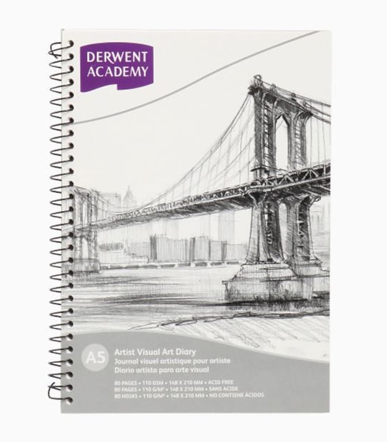 Derwent Academy Board A5 Visual Diary