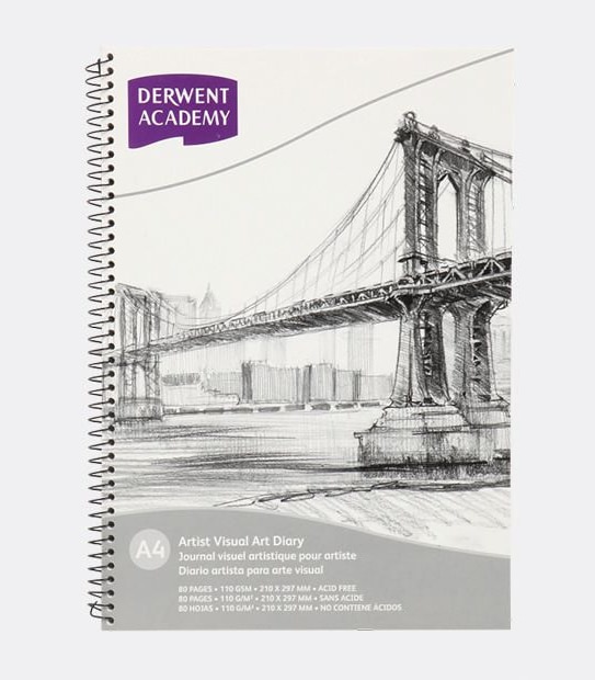Derwent Academy Board A4 Visual Diary