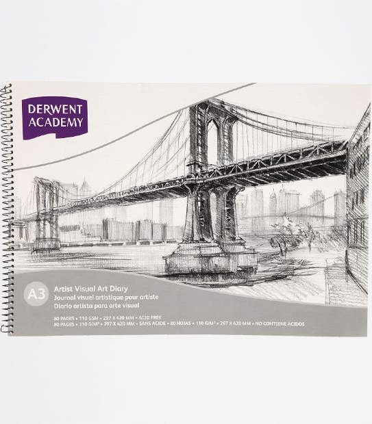 Derwent Academy Board A3 Visual Diary