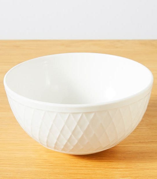 SOHO Diamond Rim Fine Bone China Cereal Bowl