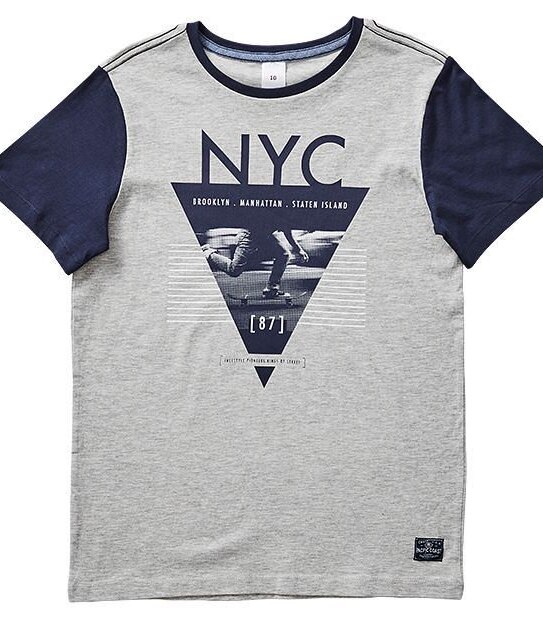 Short Sleeve NYC Skateboard T-Shirt