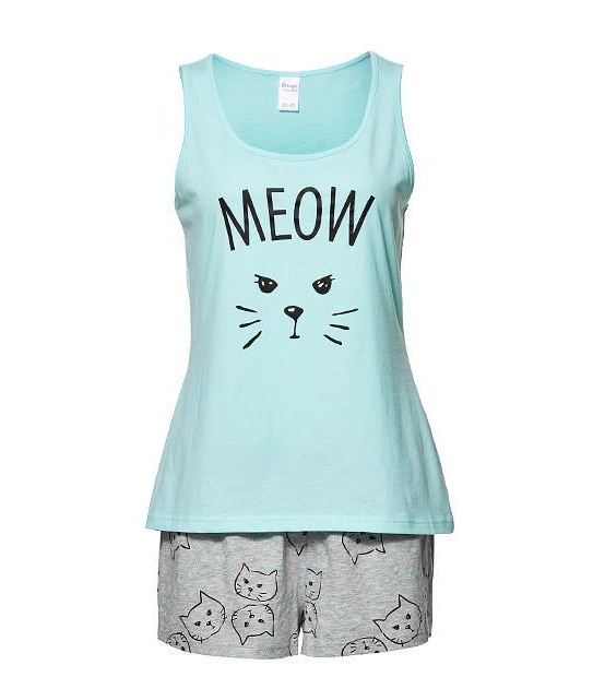 Meow Short Pyjama Set