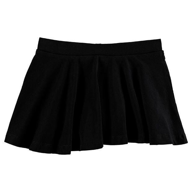 School Knit Skorts Black Target Australia