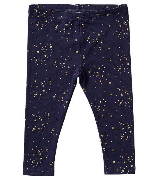 Baby Stars Glitter Print Leggings