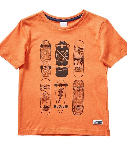 Short Sleeve Skateboard T-Shirt