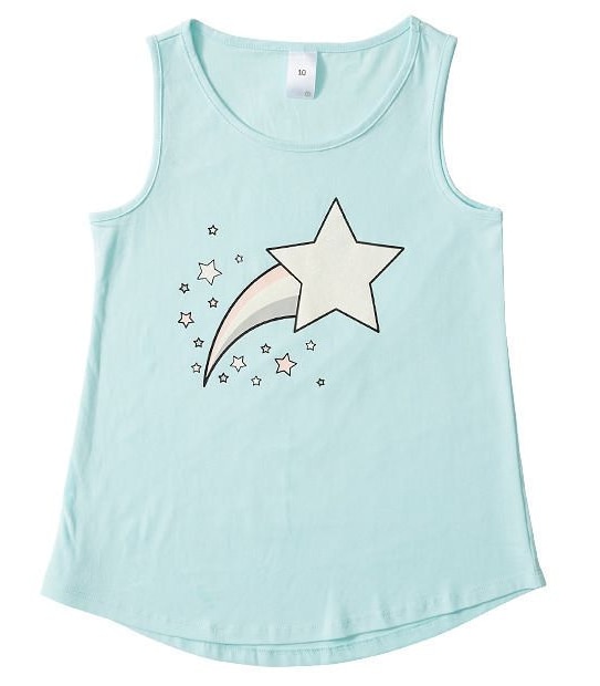 Glitter Star Tank Top