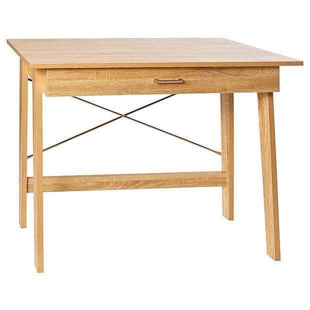 Single Drawer Desk Wood Look Target Australia