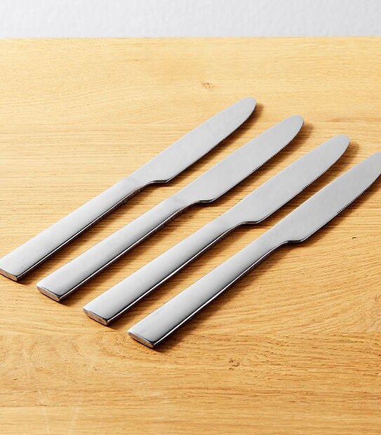 Bistro 4 Piece Dinner Knife Set