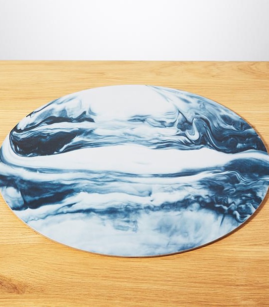 Ripple Corkback Round Placemat