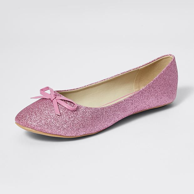 Foxy Senior Glitter Ballet Flat Foxy Senior Glitter Ballet Flat